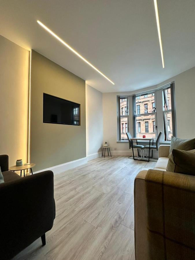 Glasgow West End Tenement Apartment Exterior foto
